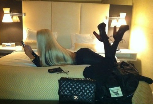 blond girl